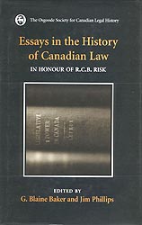 Essays in the history of canadian law flaherty